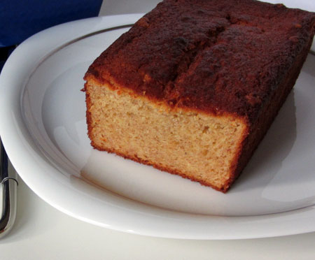 Kuchen mit Bananen