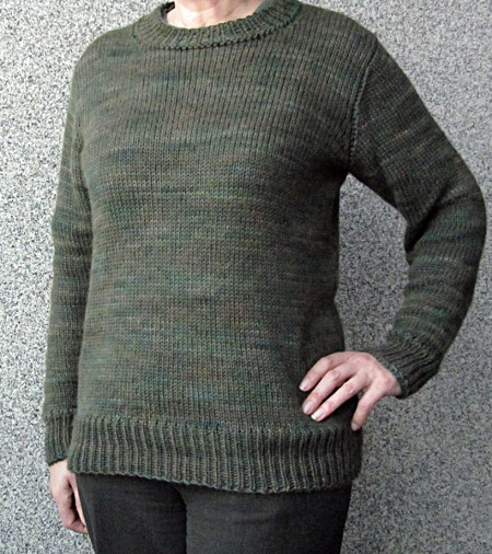 Schlichter Pullover aus Posh Rosalind Aran