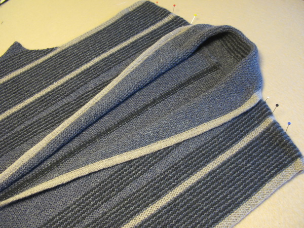 Mermaid Schalkragen mit Keil