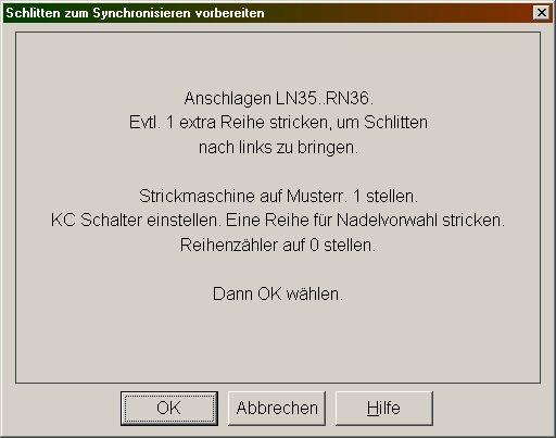 Neuer Start-Text
