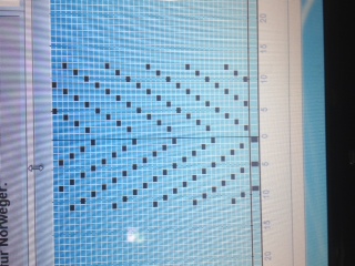 Das ist das Richtige Muster in Grün