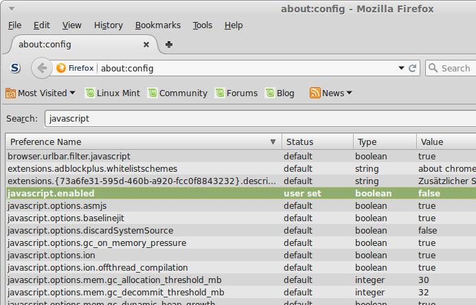 about:config