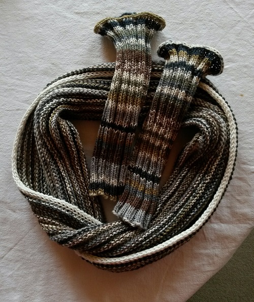 Möbius und Mittli aus Lang Baby Cotton Color