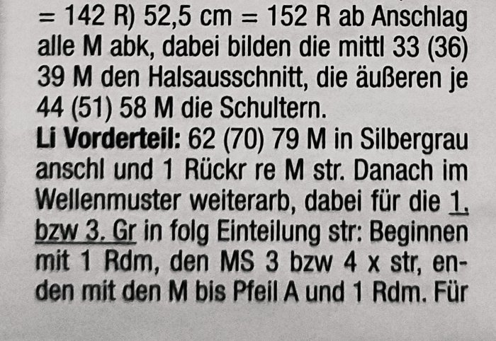 1. Teil Anleitung