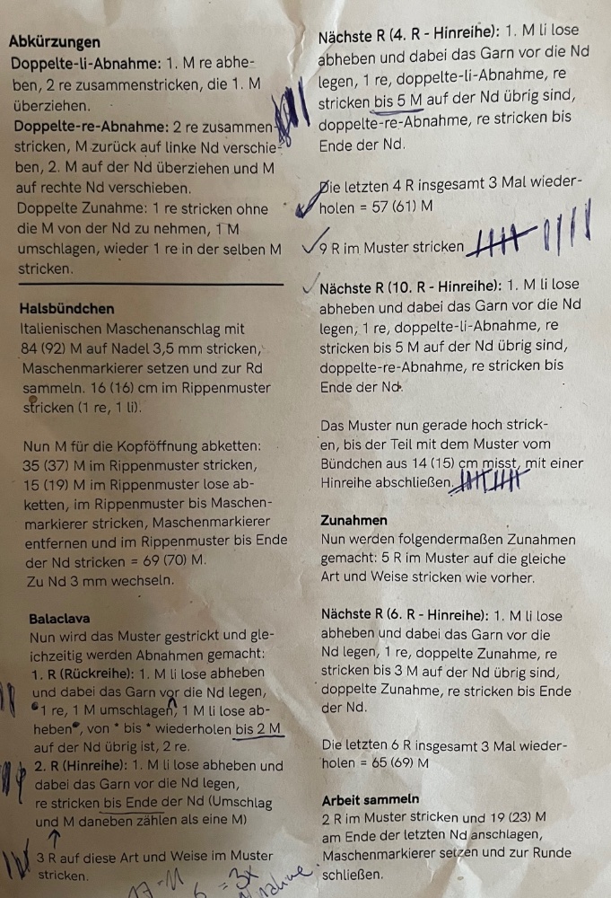 Anleitung